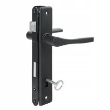 Замок врізний з ручками Jania OZ 90/22 під ключ буратіно 47358