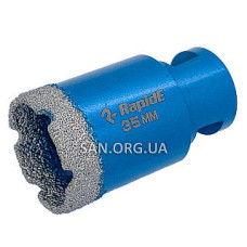 Коронка по бетону 35мм Rapid з хвостовиком 390981