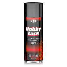 Аерозольна фарба чорна термо 400мл MIXON Hobby Lack 33633