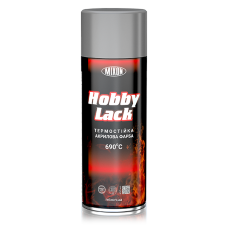 Аерозольна фарба срібло термо 400мл MIXON Hobby Lack 33634
