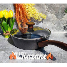 Сковорода Маестро 24см 1216 з кришкою 152420