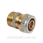 26033 Муфта металопл 16х3/4 зовн