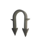 Кріплення теплої підлоги довж 45мм (гарпун-скоба чорна) 100шт Україна