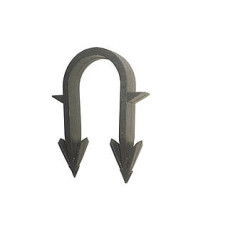 Кріплення теплої підлоги довж 45мм (гарпун-скоба чорна) 100шт Україна