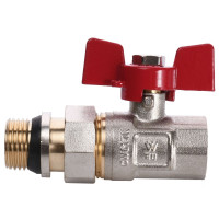 Кран кульовий з американкою 1/2 Watervalve NV-V123 (Гейзер)