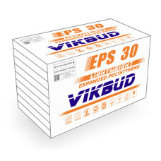 Пінопласт Вікбуд ТУ 2см 25пл (30шт-уп) (100шт/м3) 12045