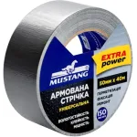 Стрічка армована 50мм х40м Мустанг DT5040 38006