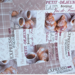 Клейонка Декорама  Круасан