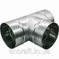 Трійник 90град.Н/ОЦ  двостор. s0,5мм. д150/220 Україна