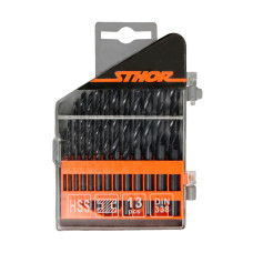 Набір сверл по металу STHOR 13шт 1,5-6,5мм 39998