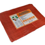 Тент 5х4м  80гр/м2 Оранжевий 179335