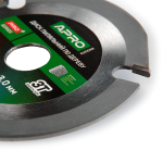 Диск пильний 125х22.2 3T з напайками APRO 390178