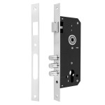 Замок врізний Hisar ET6005R-3R SN+ET85 SN/CP+70ZCK 47236