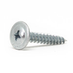 Шуруп універсал білий цинк 3х20