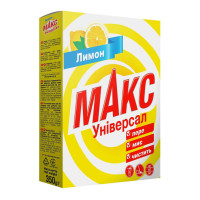 Порошок пральний Макс лимон 350гр універсал
