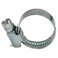 Хомут затягуючий 16-27мм нерж