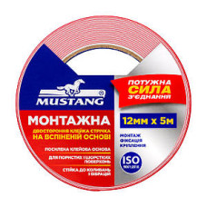 Скотч двосторонній 15мм х 2м Мустанг FTMO152 38010