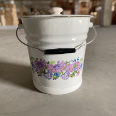 Відро емаль 12л Н-к з піддоном та кришкою б/мал. 15251