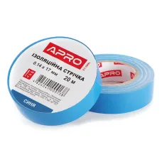 Ізолента Apro 10м колор 0.14х17мм 10м 39808