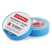 Ізолента Apro 25м колор 0.14х17мм 390220