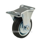 Колесо неповоротнє чорне діам.75мм 47172