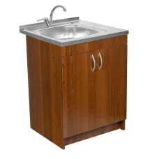 Мойка+тумба 60х60 ГОРІХ 2 дверки ДСП 16мм 10198 Україна