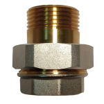 Американка пряма 1 латунь 27430