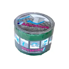 Стрічка герм. самоклеюча Aqua Tape Зелена 3мх100мм для дахів 12071