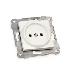 Механізм розетки б\з 16А Mutlusan білий 47-01-71 87052
