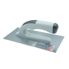 Терка нерж з ручкою 240х100мм гладка Haisser