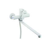 Змішувач ванна Zegor PUD7-A045-YW Білий 105038