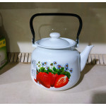 Чайник емаль 3,5л тин