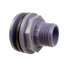 Штуцер з гайкою пластмас.  врізка в бочку 1 27734