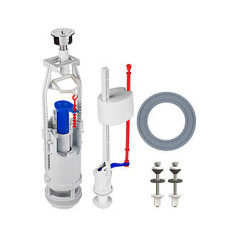 Арматура до зливного бачка ниж/підв АБк2-12  2-х кноп Solo Plast 23066