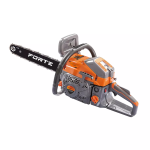 Бензопила Forte FGS59-18MG 2,9кВт шина 45см метал стартер 69064