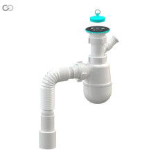 Сифон кухня К0110 Solo Plast 339972 Україна