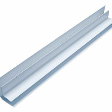 Кут внутрішній під вагонку білий 8мм (за 1м)