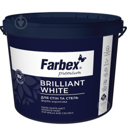 Фарба в/е Фарбекс Brilliant White 14кг 33563 Фарбекс Україна