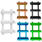 Поличка пластмас. ДЕКОР пряма Україна