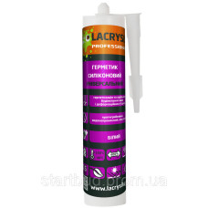 Герметик силікон універсал Лакрисіл білий 280гр