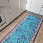 Коврик Аквамат синя хвиля. Ширина 65см 159628