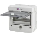 Бокс для автоматів зовн Волог. IP65 8авт+ліч Get San 68640