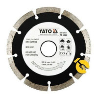 Диск алмазний Yato 125мм сегмент 6003