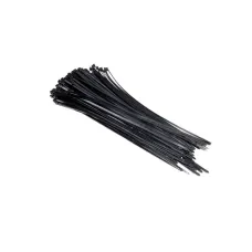 Хомут монтажний затягуючий 7,6х540 Чорний/білий 390672