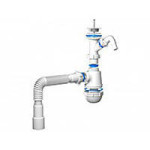 Сифон Ані Пласт а 2015 кухня-гиб, гофра 40140150