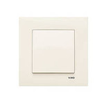 Вимикач врізний одинарний Viko Karre 87628