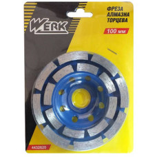 Фреза алмазна 100х22,23 Werk 39485