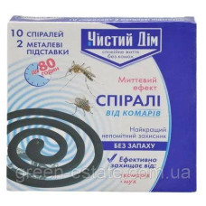 Спіралі від комарів Чистий дім 30457