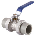 Кран кульовий ППР 25х25 латун корпус 1020-2