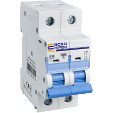 Автоматичний вимикач 2Р 10А АСКО Укрем